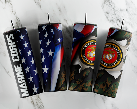 Marine Corp2  20oz Tumbler