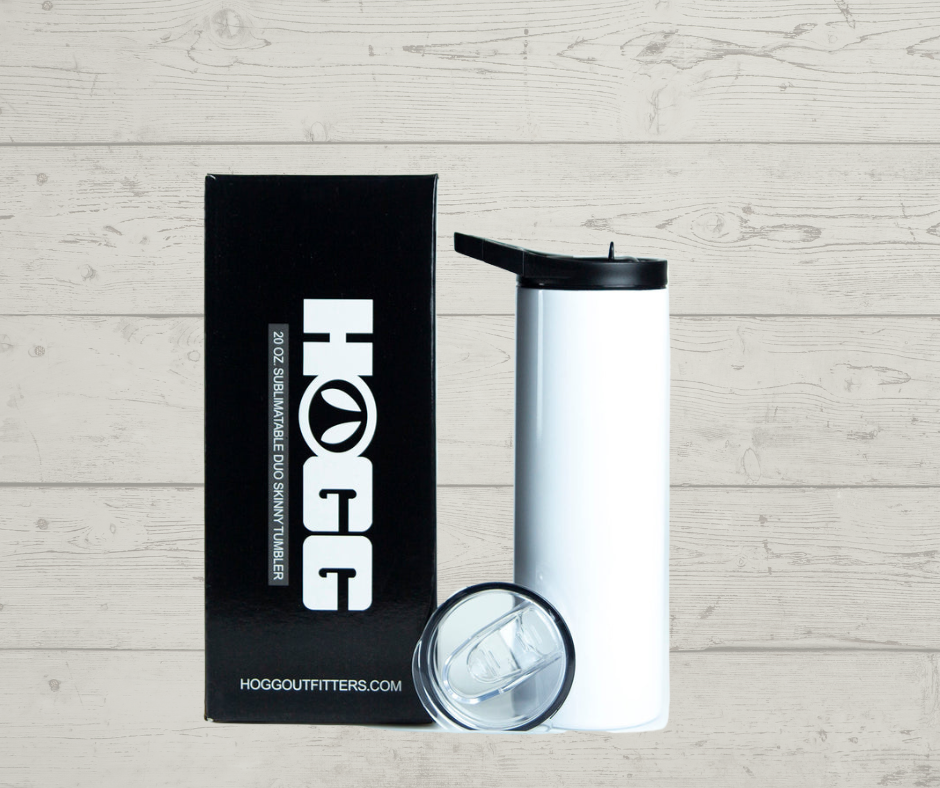 20oz Stainless Steel Sublimation Tumbler with Duo Lid